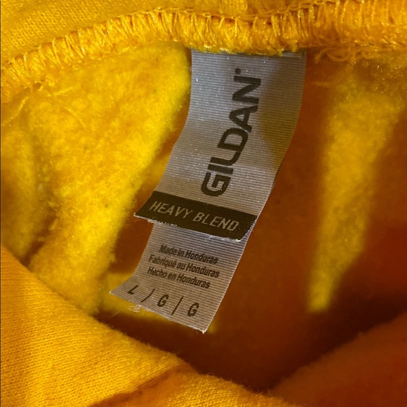 4/$10 Yellow Blarney Island Hoodie vintage style classic Large unisex - Picture 2 of 4